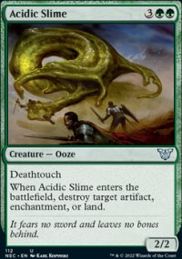 Acidic Slime - Kamigawa Neon Dynasty Commander Decks