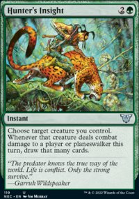 Hunter's Insight - Kamigawa Neon Dynasty Commander Decks