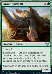 Loyal Guardian - Kamigawa Neon Dynasty Commander Decks