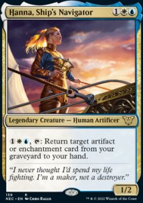 Hanna, Ship's Navigator - Kamigawa Neon Dynasty Commander Decks