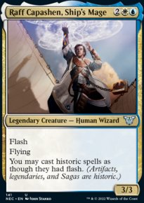 Raff Capashen, Ship's Mage - Kamigawa Neon Dynasty Commander Decks