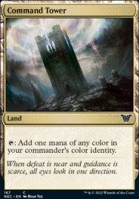 Command Tower - Kamigawa Neon Dynasty Commander Decks