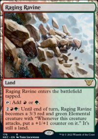 Raging Ravine - Kamigawa Neon Dynasty Commander Decks