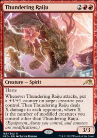 Thundering Raiju 1 - Kamigawa: Neon Dynasty