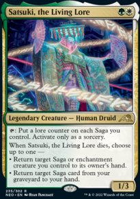 Satsuki, the Living Lore 1 - Kamigawa: Neon Dynasty