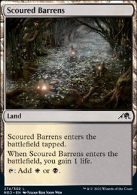 Scoured Barrens - Kamigawa: Neon Dynasty