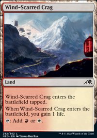 Wind-Scarred Crag - Kamigawa: Neon Dynasty