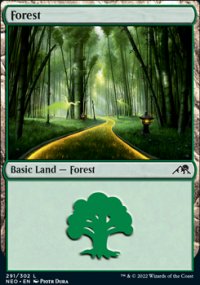Forest 1 - Kamigawa: Neon Dynasty
