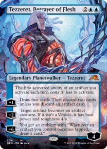 Tezzeret, Betrayer of Flesh 2 - Kamigawa: Neon Dynasty