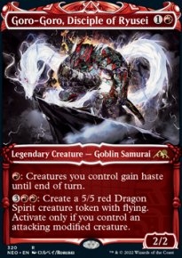 Goro-Goro, Disciple of Ryusei 2 - Kamigawa: Neon Dynasty