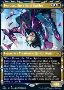 Kotose, the Silent Spider 2 - Kamigawa: Neon Dynasty