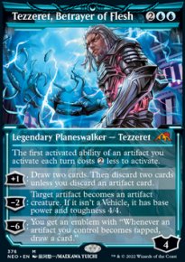 Tezzeret, Betrayer of Flesh 3 - Kamigawa: Neon Dynasty