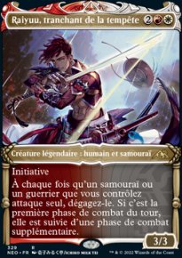 Raiyuu, tranchant de la tempte - 