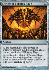 Shrine of Burning Rage - New Phyrexia