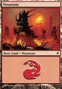 Mountain 1 - New Phyrexia