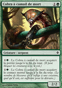 Cobra  camail de mort - 