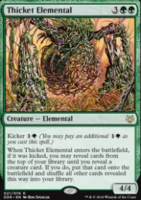 Thicket Elemental - Nissa vs. Ob Nixilis