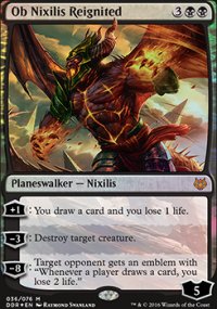 Ob Nixilis Reignited - Nissa vs. Ob Nixilis