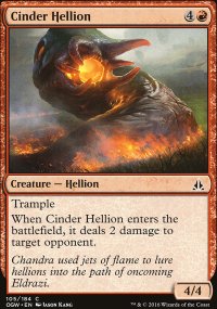 Cinder Hellion - Oath of the Gatewatch