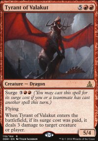 Tyrant of Valakut - Oath of the Gatewatch