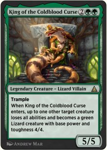 Lizard, Connors's Curse - Through the Omenpaths
