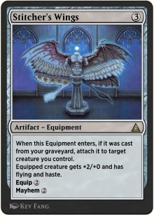 Rocket-Powered Goblin Glider - Through the Omenpaths