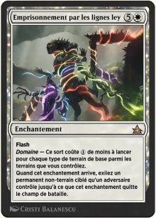 Emprisonnement par les lignes ley - Through the Omenpaths - Bonus sheet