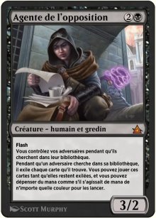 Agente de l'opposition - Through the Omenpaths - Bonus sheet