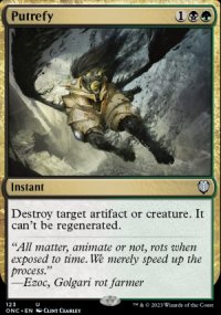 Putrefy - Phyrexia: All Will Be One Commander Decks