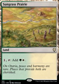 Sungrass Prairie - Phyrexia: All Will Be One Commander Decks