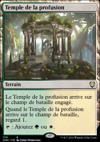 Temple de la profusion - 