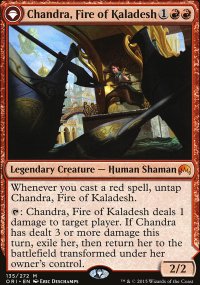 <br>Chandra, Roaring Flame