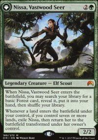 Nissa, Vastwood Seer - Magic Origins