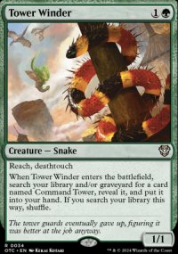 Tower Winder 1 - Outlaws of Thunder Junction Commander Decks