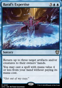 Baral's Expertise - Outlaws of Thunder Junction Commander Decks