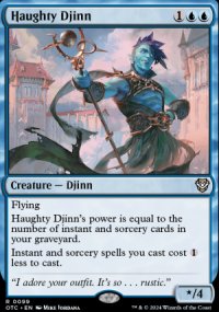 Haughty Djinn - Outlaws of Thunder Junction Commander Decks