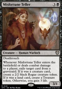 Misfortune Teller - Outlaws of Thunder Junction Commander Decks