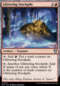 Glittering Stockpile - Outlaws of Thunder Junction Commander Decks