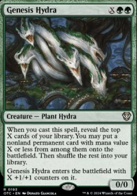 Genesis Hydra - Outlaws of Thunder Junction Commander Decks