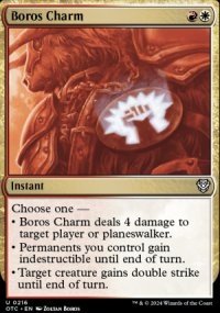 Boros Charm - Outlaws of Thunder Junction Commander Decks