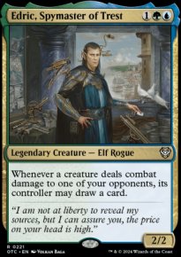 Edric, Spymaster of Trest - Outlaws of Thunder Junction Commander Decks