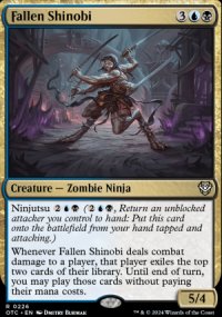 Fallen Shinobi - Outlaws of Thunder Junction Commander Decks