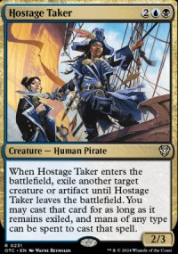 Hostage Taker - Outlaws of Thunder Junction Commander Decks