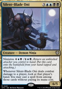 Silent-Blade Oni - Outlaws of Thunder Junction Commander Decks