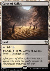 Caves of Koilos - Outlaws of Thunder Junction Commander Decks