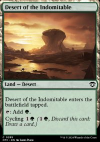 Desert of the Indomitable - Outlaws of Thunder Junction Commander Decks