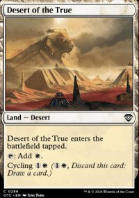 Desert of the True - Outlaws of Thunder Junction Commander Decks