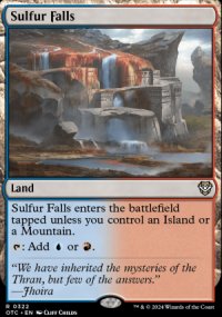 Sulfur Falls - Outlaws of Thunder Junction Commander Decks