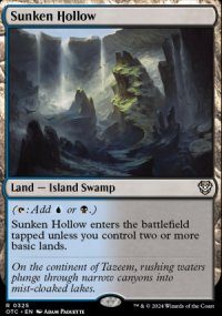 Sunken Hollow - Outlaws of Thunder Junction Commander Decks