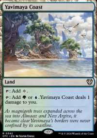 Yavimaya Coast - Outlaws of Thunder Junction Commander Decks